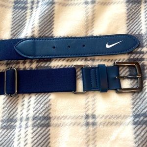 NWOT Nike Blue Baseball Belt